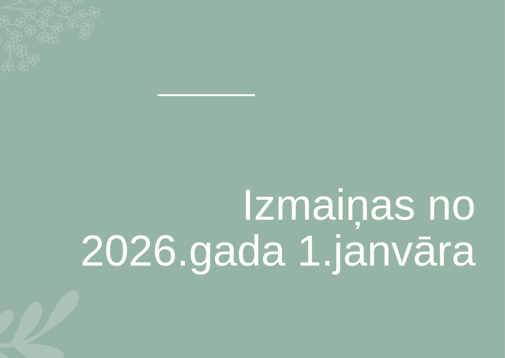 Izmaiņas nešķiroto sadzīves atkritumu apsaimniekošanas maksā